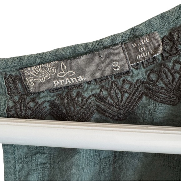prAna Blossom Top, Starling Green, Size S - Picture 4 of 6